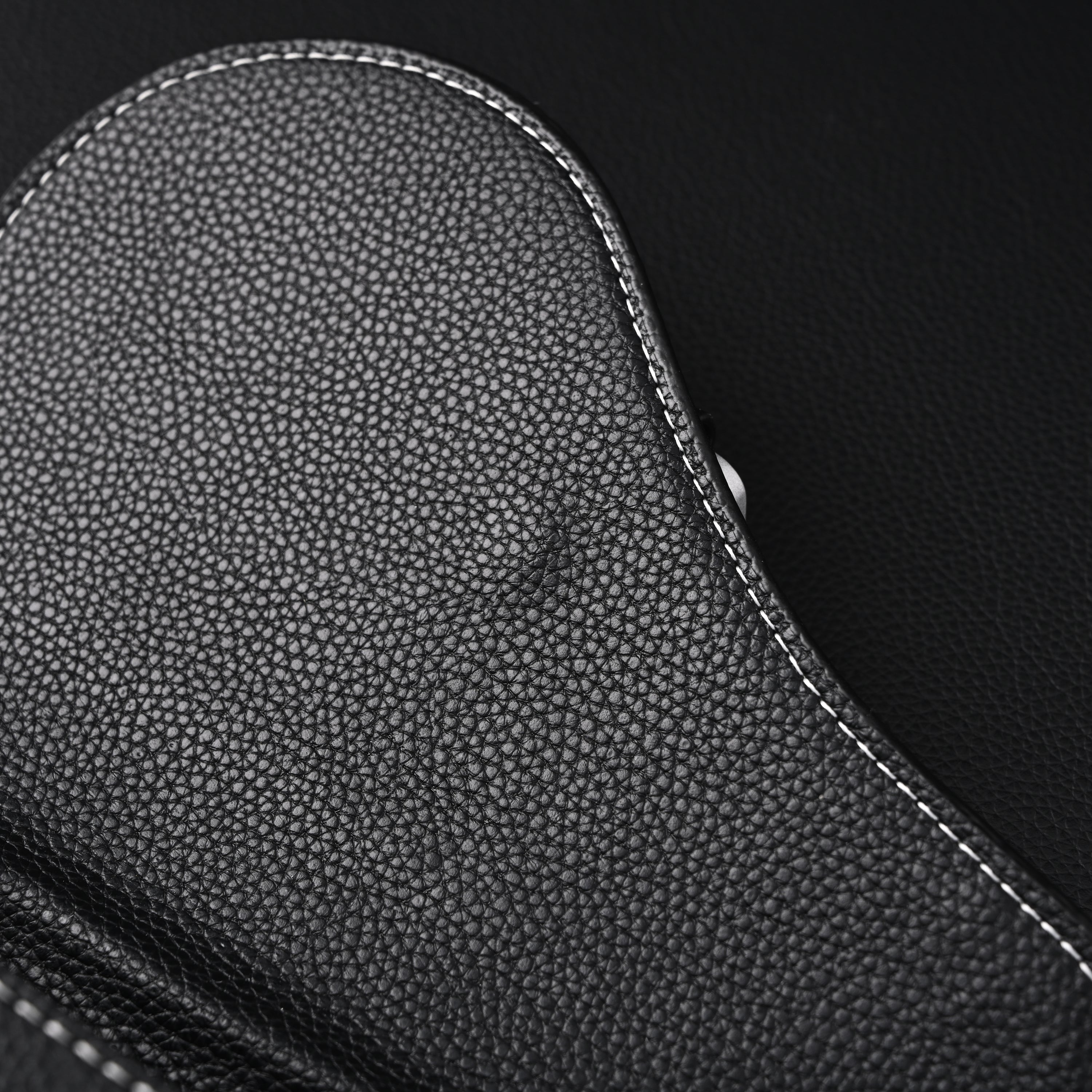 Dior Saddle Crossbody Bag – Black Grained Calfskin with Silver-Tone Hardware