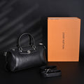 Louis Vuitton Nano Biker Bag in Black Lambskin Leather – Top Handle & Shoulder Carry (M14623)